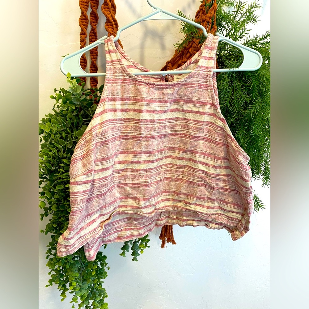 Striped Crop Top